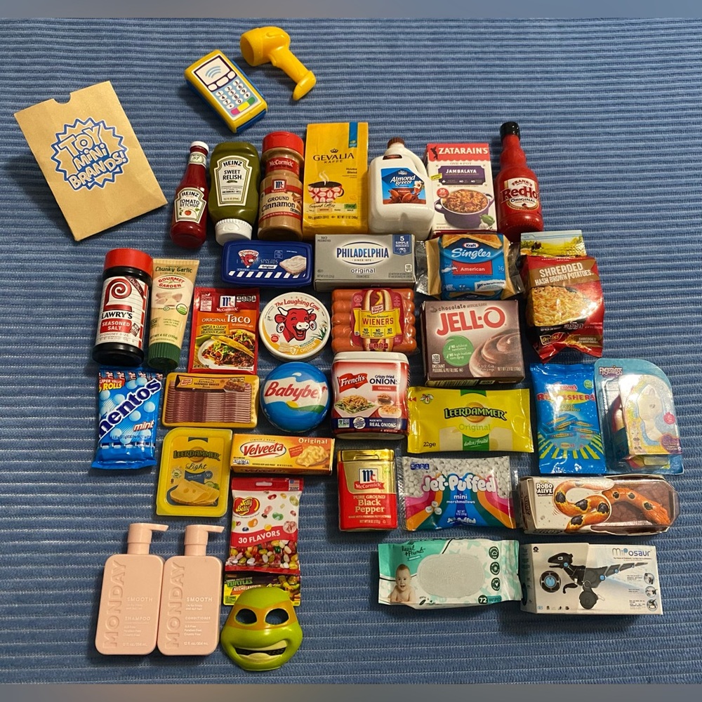 2.) 35 ct. Zuru Mini Brands plus accessories!